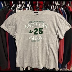 American-eagle-outfitters Men's Grey T-shirt